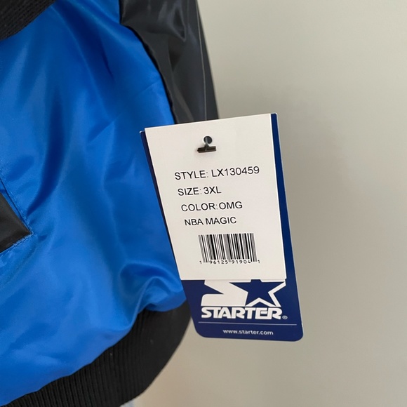 Orlando Magic NBA🏀 Size 3XL Satin Starter Jacket - Picture 11 of 12